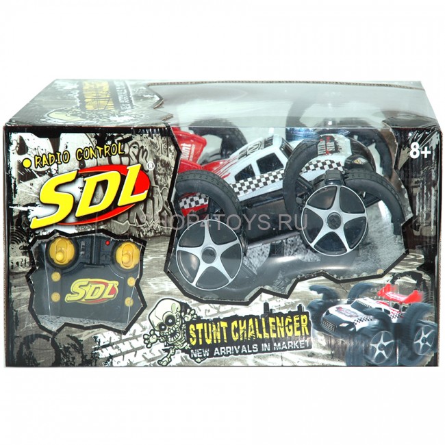 Радиоуправляемый перевертыш-внедорожник SDL Stunt Challenger Car - 2011A-16 Радиоуправляемый перевертыш-внедорожник SDL Stunt Challenger Car - 2011A-16