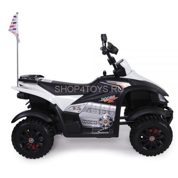 Детский спортивный электроквадроцикл Dongma ATV White 12V - DMD-268A-W Детский спортивный электроквадроцикл Dongma ATV White 12V - DMD-268A-W