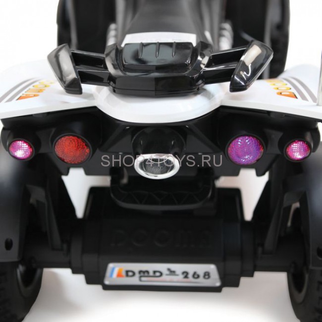 Детский спортивный электроквадроцикл Dongma ATV White 12V - DMD-268A-W Детский спортивный электроквадроцикл Dongma ATV White 12V - DMD-268A-W
