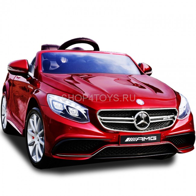 Детский электромобиль Мерседес Mercedes Benz S63 LUXURY 2.4G - Red - HL169-LUX-R Детский электромобиль Мерседес Mercedes Benz S63 LUXURY 2.4G - Red - HL169-LUX-R
