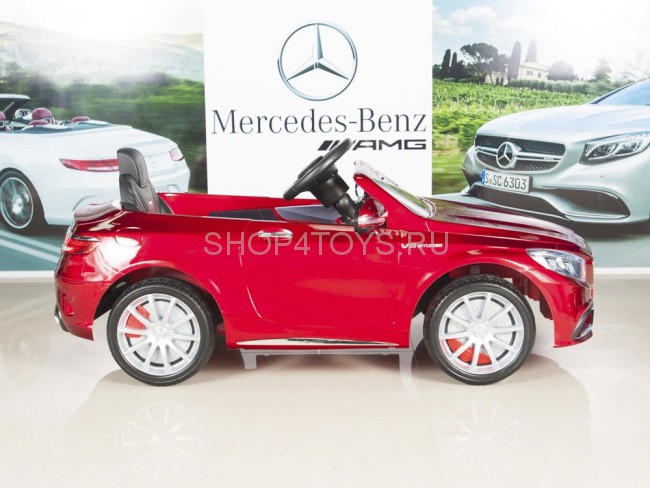 Детский электромобиль Мерседес Mercedes Benz S63 LUXURY 2.4G - Red - HL169-LUX-R Детский электромобиль Мерседес Mercedes Benz S63 LUXURY 2.4G - Red - HL169-LUX-R