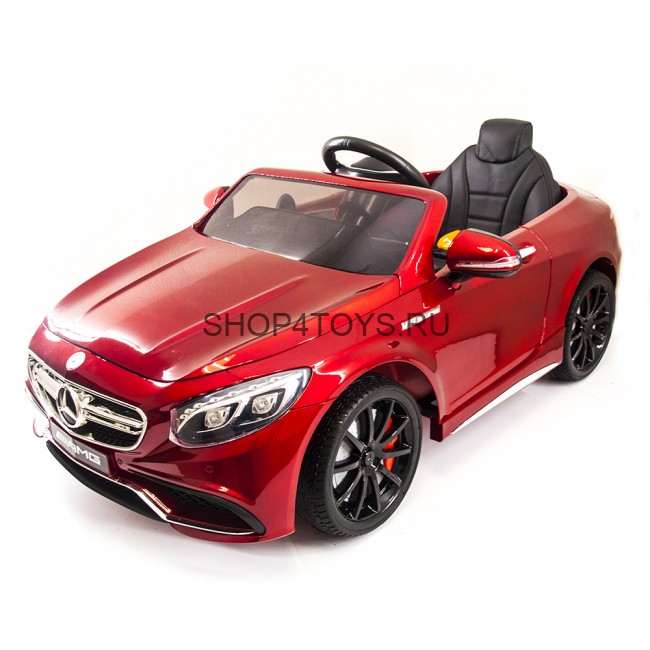Детский электромобиль Мерседес Mercedes Benz S63 LUXURY 2.4G - Red - HL169-LUX-R Детский электромобиль Мерседес Mercedes Benz S63 LUXURY 2.4G - Red - HL169-LUX-R