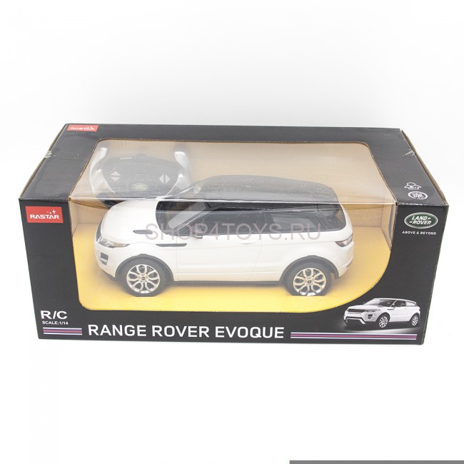 Радиоуправляемая машина Rastar Range Rover Evoque White 1:14 - RAS-47900-W Радиоуправляемая машина Rastar Range Rover Evoque White 1:14 - RAS-47900-W