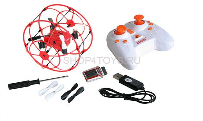 Квадрокоптер Skytech / Syma с защитной сеткой - M66S Квадрокоптер Skytech / Syma с защитной сеткой - M66S