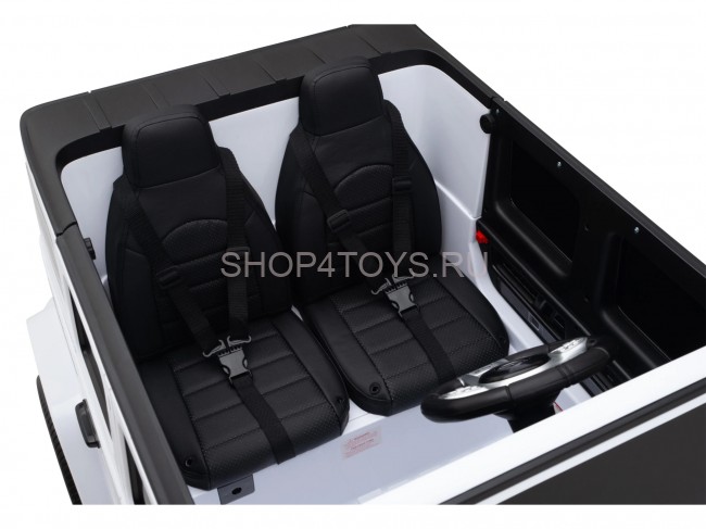Детский электромобиль Mercedes G63 AMG 4WD 24V - S307-WHITE Детский электромобиль Mercedes G63 AMG 4WD 24V - S307-WHITE