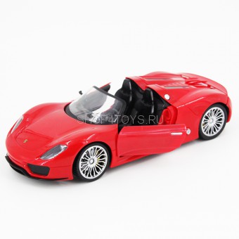 Радиоуправляемая машина Porsche 918 Spider Red 1:14 - 2246J Радиоуправляемая машина Porsche 918 Spider Red 1:14 - 2246J