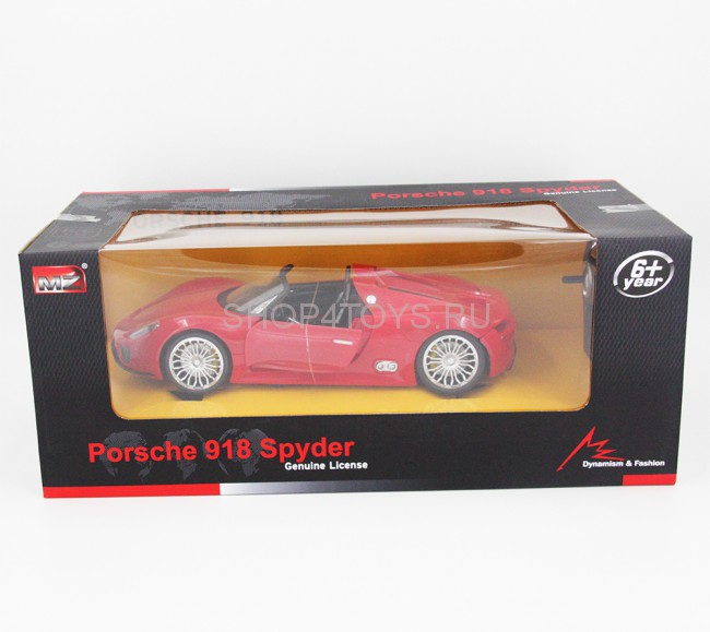 Радиоуправляемая машина Porsche 918 Spider Red 1:14 - 2246J Радиоуправляемая машина Porsche 918 Spider Red 1:14 - 2246J