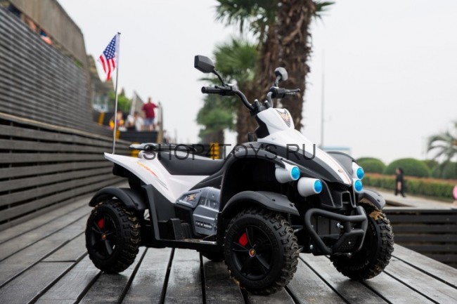 Детский спортивный электроквадроцикл Dongma ATV White 12V - DMD-268B-W Детский спортивный электроквадроцикл Dongma ATV White 12V - DMD-268B-W