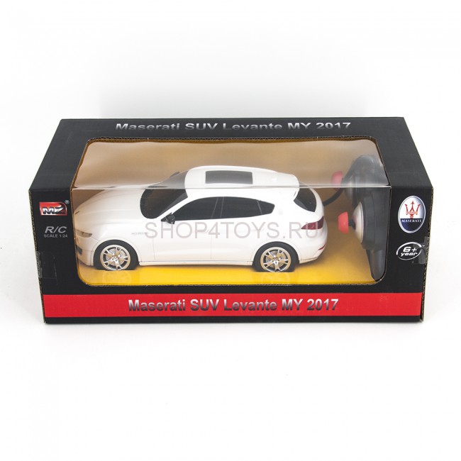 Радиоуправляемая машина MZ Maserati SUV Levante MY White 1:24 - 27056-W Радиоуправляемая машина MZ Maserati SUV Levante MY White 1:24 - 27056-W