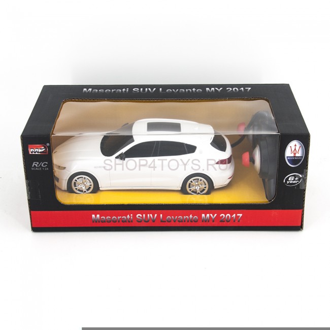 Радиоуправляемая машина MZ Maserati SUV Levante MY White 1:24 - 27056-W Радиоуправляемая машина MZ Maserati SUV Levante MY White 1:24 - 27056-W