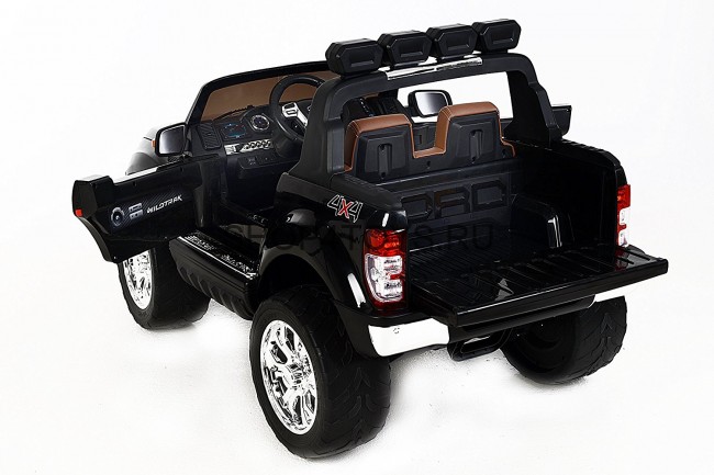 Детский электромобиль Dake Ford Ranger Black 4WD MP4 - DK-F650 Детский электромобиль Dake Ford Ranger Black 4WD MP4 - DK-F650