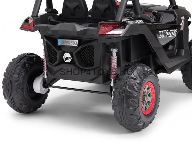 Двухместный полноприводный электромобиль Black Carbon UTV-MX Buggy 12V - XMX603-BLACK-PAINT Двухместный полноприводный электромобиль Black Carbon UTV-MX Buggy 12V - XMX603-BLACK-PAINT
