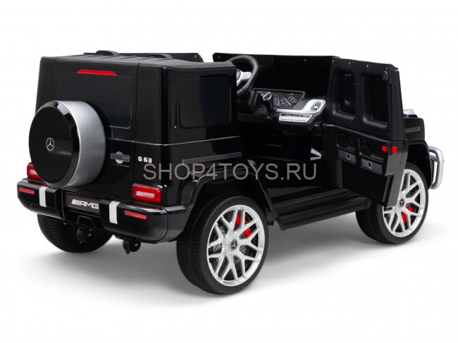 Детский электромобиль Mercedes G63 AMG 4WD 24V - S307-BLACK-PAINT Детский электромобиль Mercedes G63 AMG 4WD 24V - S307-BLACK-PAINT
