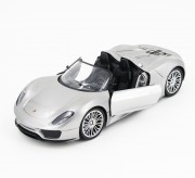 Радиоуправляемая машина Porsche 918 Spider Silver 1:14 - 2246J-S Радиоуправляемая машина Porsche 918 Spider Silver 1:14 - 2246J-S