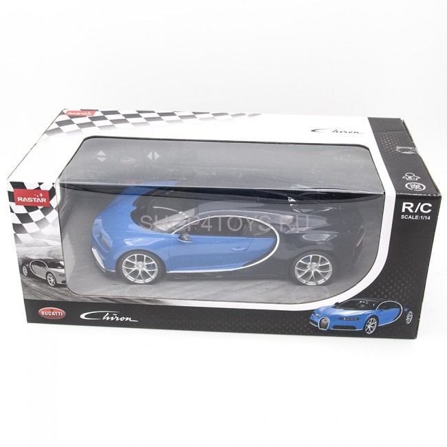 Радиоуправляемая машина Rastar Veyron Chiron Blue 1:14 - RAS-75700-B Радиоуправляемая машина Rastar Veyron Chiron Blue 1:14 - RAS-75700-B