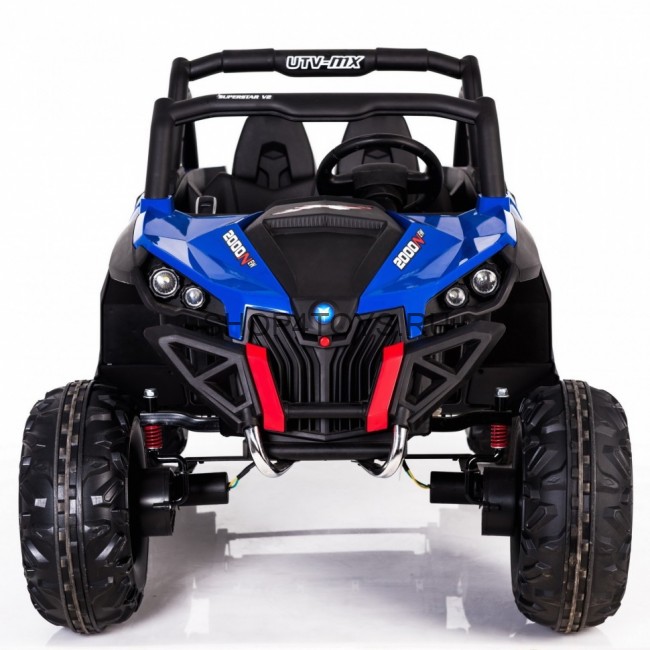 Двухместный полноприводный электромобиль Blue UTV-MX Buggy 12V MP4 - XMX603-BLUE-MP4 Двухместный полноприводный электромобиль Blue UTV-MX Buggy 12V MP4 - XMX603-BLUE-MP4