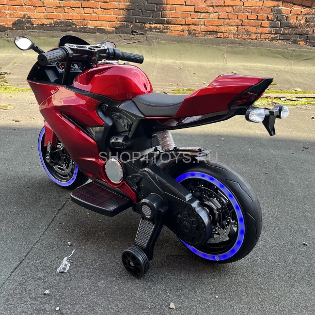 Детский электромотоцикл Ducati Red (12V, EVA, ручка газа) - FT-1628-SP-RED Детский электромотоцикл Ducati Red (12V, EVA, ручка газа) - FT-1628-SP-RED