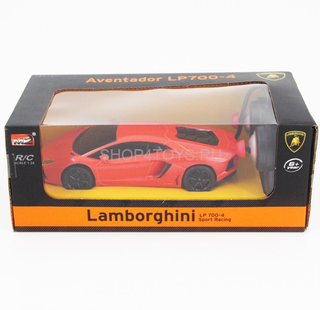 Радиоуправляемая машина Ламборджини  MZ Lamborghini Aventodor Orange 1:24 - 27021 Радиоуправляемая машина Ламборджини  MZ Lamborghini Aventodor Orange 1:24 - 27021