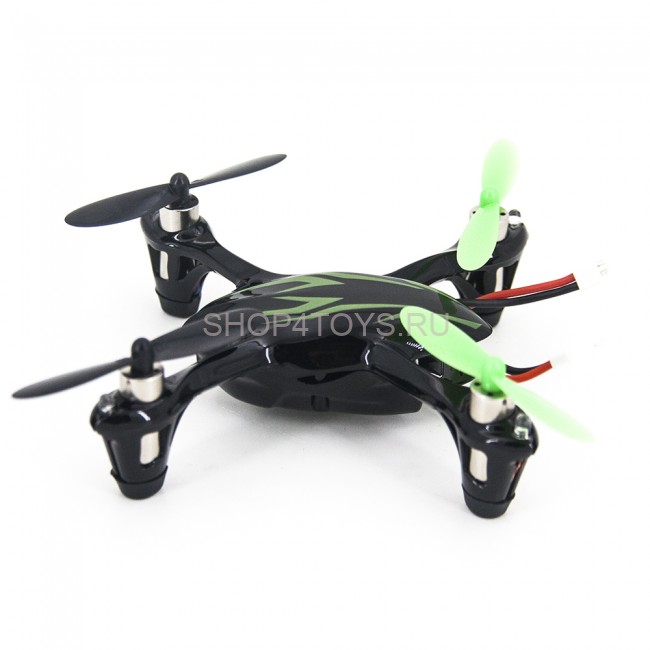 Радиоуправляемый зеленый квадрокоптер Hubsan X4 H107C c видеокамерой 2.4G - H107C-G Радиоуправляемый зеленый квадрокоптер Hubsan X4 H107C c видеокамерой 2.4G - H107C-G