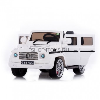 Радиоуправляемый детский электромобиль Mercedes Benz G55 White Luxury 12V 2.4G - DMD-178-LUX-W Радиоуправляемый детский электромобиль Mercedes Benz G55 White Luxury 12V 2.4G - DMD-178-LUX-W