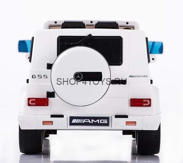 Радиоуправляемый детский электромобиль Mercedes Benz G55 White Luxury 12V 2.4G - DMD-178-LUX-W Радиоуправляемый детский электромобиль Mercedes Benz G55 White Luxury 12V 2.4G - DMD-178-LUX-W