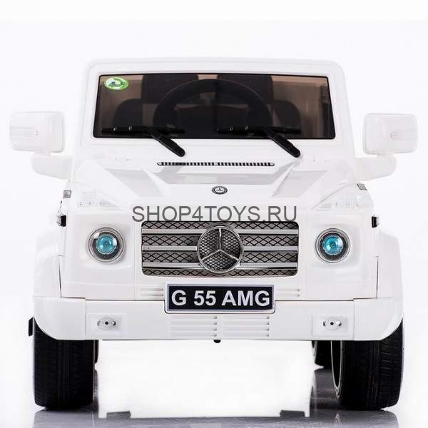 Радиоуправляемый детский электромобиль Mercedes Benz G55 White Luxury 12V 2.4G - DMD-178-LUX-W Радиоуправляемый детский электромобиль Mercedes Benz G55 White Luxury 12V 2.4G - DMD-178-LUX-W