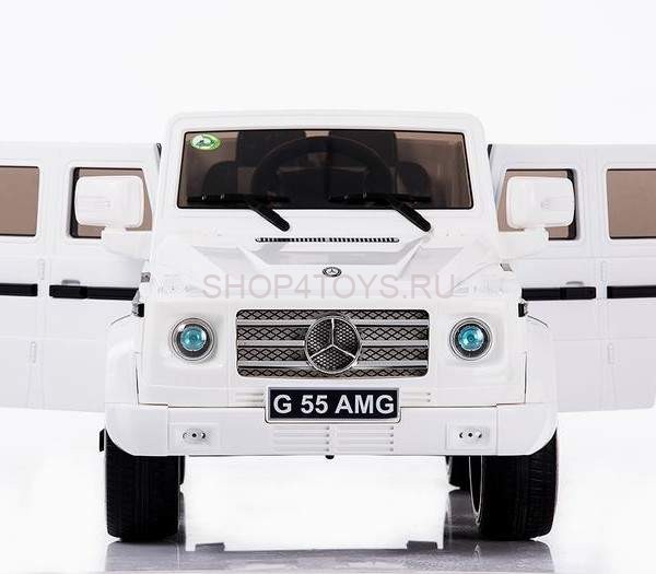 Радиоуправляемый детский электромобиль Mercedes Benz G55 White Luxury 12V 2.4G - DMD-178-LUX-W Радиоуправляемый детский электромобиль Mercedes Benz G55 White Luxury 12V 2.4G - DMD-178-LUX-W