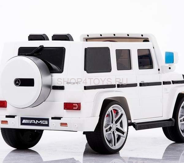 Радиоуправляемый детский электромобиль Mercedes Benz G55 White Luxury 12V 2.4G - DMD-178-LUX-W Радиоуправляемый детский электромобиль Mercedes Benz G55 White Luxury 12V 2.4G - DMD-178-LUX-W