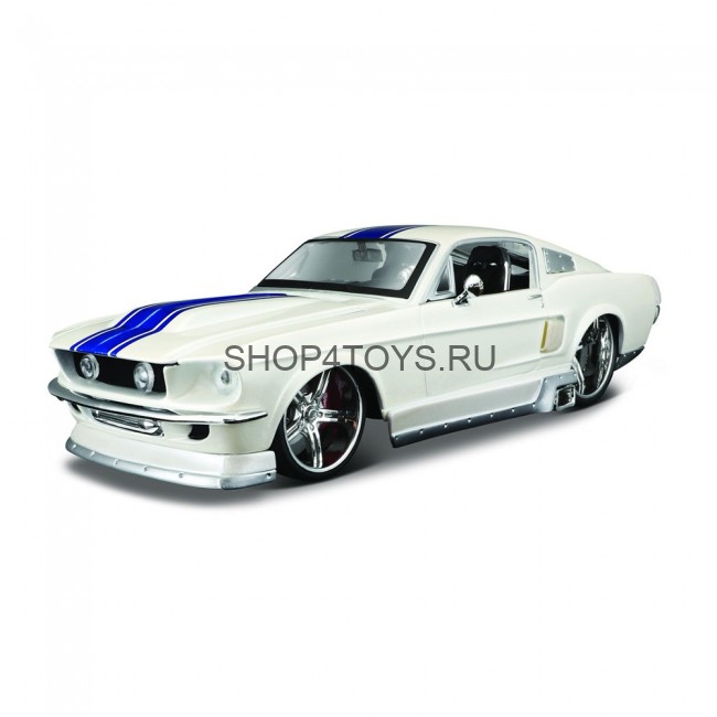 Металлическая модель Ford Mustang GT 1967 1:24 - 31021 Металлическая модель Ford Mustang GT 1967 1:24 - 31021
