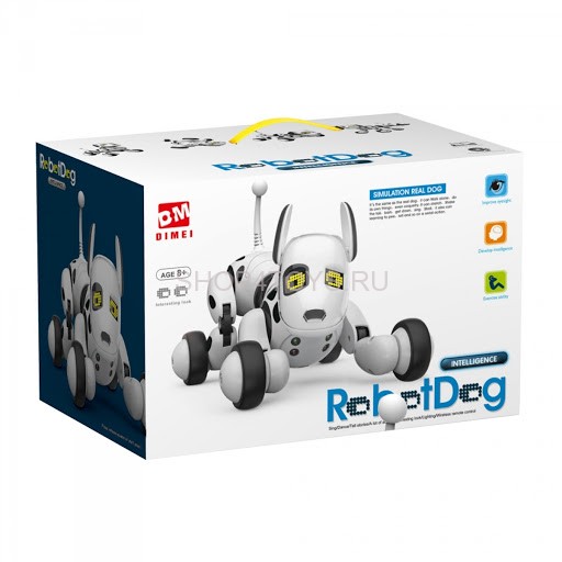 Радиоуправлемая интерактивная собачка RobotDog - 9007А Радиоуправлемая интерактивная собачка RobotDog - 9007А