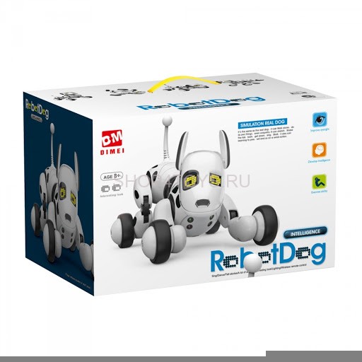 Радиоуправлемая интерактивная собачка RobotDog - 9007А Радиоуправлемая интерактивная собачка RobotDog - 9007А