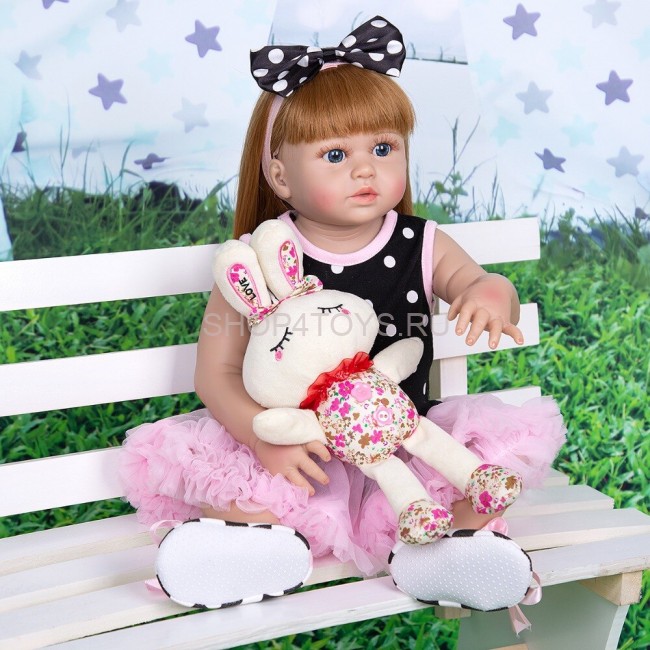 Реборн силиконовая девочка Агата