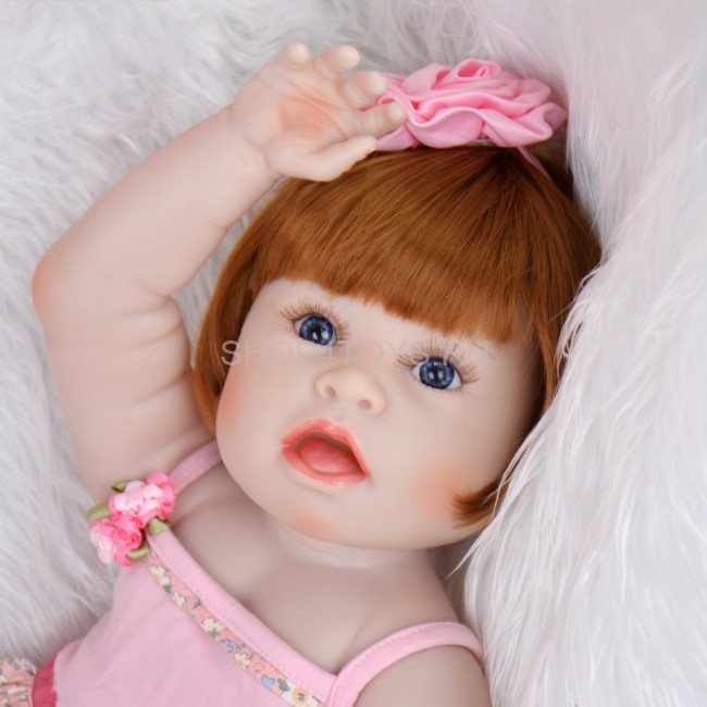 Реборн силиконовая девочка Вита
