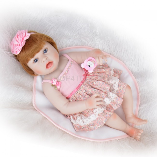 Реборн силиконовая девочка Вита