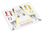 Наклейки для кабины Xtreme Black - ESK010-BS Наклейки для кабины Xtreme Black - ESK010-BS