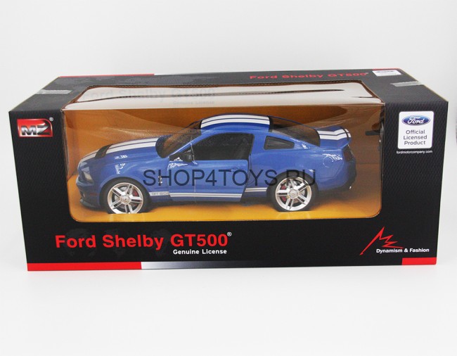 Радиоуправляемая машина MZ Ford Mustang GT500 Blue 1:14 - 2170-BLUE Радиоуправляемая машина MZ Ford Mustang GT500 Blue 1:14 - 2170-BLUE