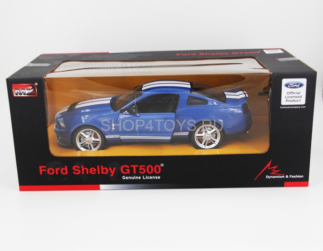 Радиоуправляемая машина MZ Ford Mustang GT500 Blue 1:14 - 2170-BLUE Радиоуправляемая машина MZ Ford Mustang GT500 Blue 1:14 - 2170-BLUE