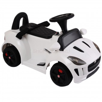Детский электромобиль-каталка Dongma Jaguar F-Type Convertible White 6V 2.4G - DMD-238-W Детский электромобиль-каталка Dongma Jaguar F-Type Convertible White 6V 2.4G - DMD-238-W