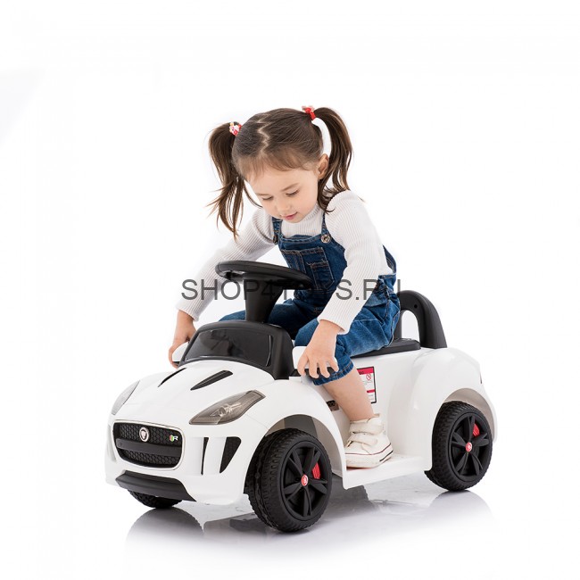 Детский электромобиль-каталка Dongma Jaguar F-Type Convertible White 6V 2.4G - DMD-238-W Детский электромобиль-каталка Dongma Jaguar F-Type Convertible White 6V 2.4G - DMD-238-W