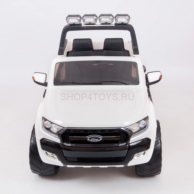 Детский электромобиль Dake Ford Ranger White 4WD MP4 - DK-F650-W Детский электромобиль Dake Ford Ranger White 4WD MP4 - DK-F650-W
