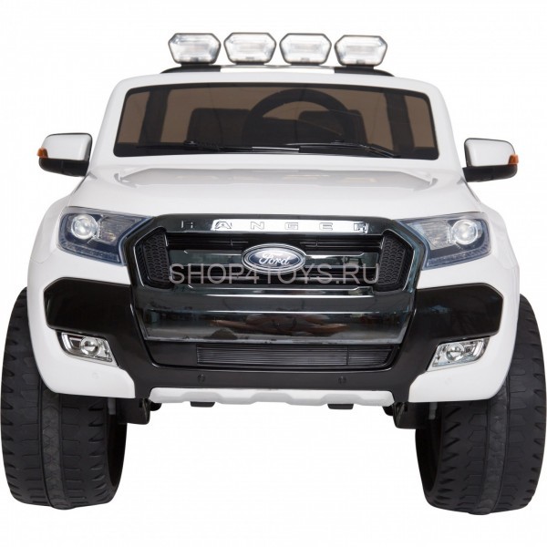 Детский электромобиль Dake Ford Ranger White 4WD MP4 - DK-F650-W Детский электромобиль Dake Ford Ranger White 4WD MP4 - DK-F650-W