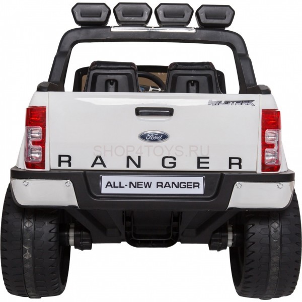 Детский электромобиль Dake Ford Ranger White 4WD MP4 - DK-F650-W Детский электромобиль Dake Ford Ranger White 4WD MP4 - DK-F650-W