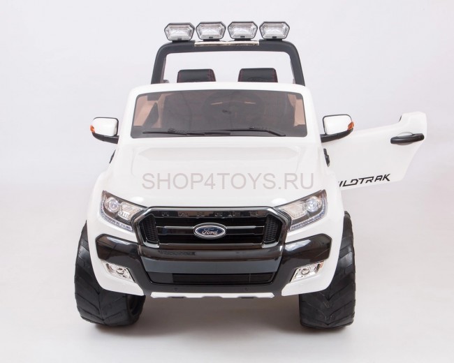 Детский электромобиль Dake Ford Ranger White 4WD MP4 - DK-F650-W Детский электромобиль Dake Ford Ranger White 4WD MP4 - DK-F650-W