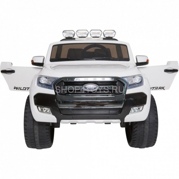 Детский электромобиль Dake Ford Ranger White 4WD MP4 - DK-F650-W Детский электромобиль Dake Ford Ranger White 4WD MP4 - DK-F650-W