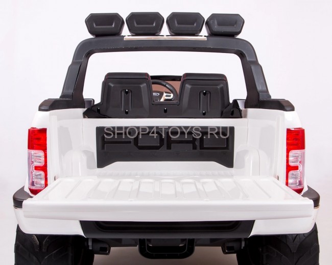 Детский электромобиль Dake Ford Ranger White 4WD MP4 - DK-F650-W Детский электромобиль Dake Ford Ranger White 4WD MP4 - DK-F650-W
