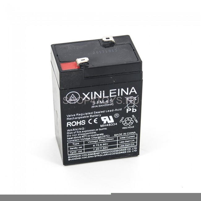 Аккумулятор XINLEINA 6V4.5Ah/20Hr - 3FM4.5 Аккумулятор XINLEINA 6V4.5Ah/20Hr - 3FM4.5