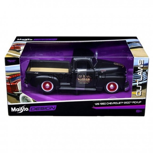 Металлическая модель Maisto Chevrolet 3100 Pickup 1950 1:25 - 31021 Металлическая модель Maisto Chevrolet 3100 Pickup 1950 1:25 - 31021