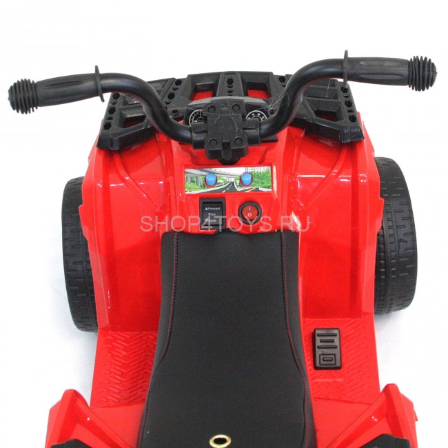 Детский квадроцикл R1 на резиновых колесах 6V - 3201-RED Детский квадроцикл R1 на резиновых колесах 6V - 3201-RED